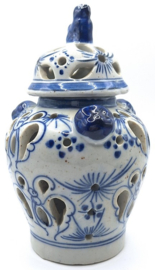 Chinees wierrookpotje met tempelleeuw 