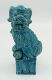 Chinese turquoise tempelleeuw