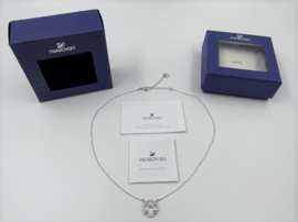 Swarovski ketting met bewegende hanger