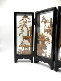 Opvouwbaar Chinees kurksnijwerk - San You