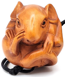 Japanse inro slangenmand