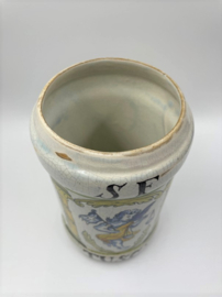 Faience apothekerspot S F Tusc