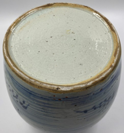 Grote blauw/witte Chinese gemberpot
