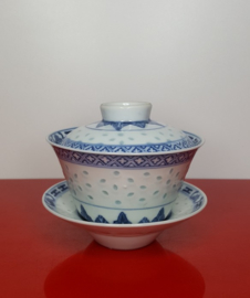 Chinees rijstkorrel porselein