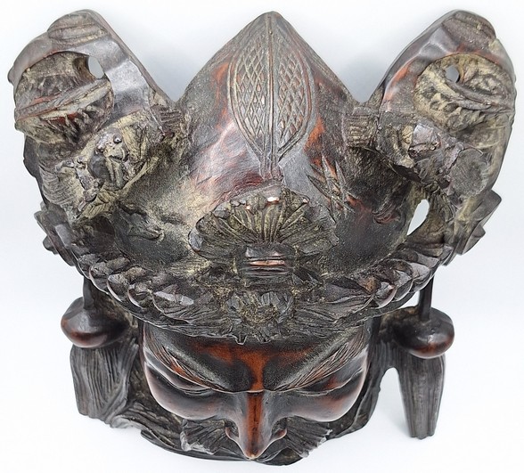 Chinees houten wandmasker