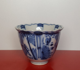 Makkum blauw/witte kraaikom nummer 293