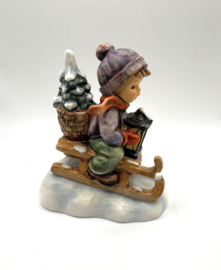 Hummel beeldje 'Ride into Christmas' (groot)