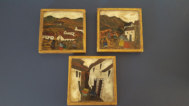 Miniatuur schilderijtjes uit Peru