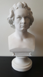 Biscuit buste van Ludwig van Beethoven