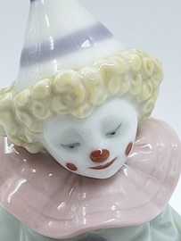 Lladro beeldje, clown met hond #5277