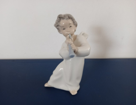 Lladro engel met fluit