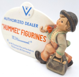 Hummel dealer bordje - plaquette