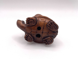 Netsuke van 3 schildpadden
