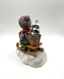 Hummel beeldje 'Ride into Christmas' (groot)