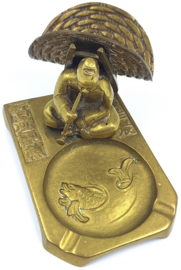 Vintage messing asbak