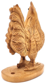 Netsuke van een haan