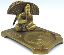 Vintage messing asbak