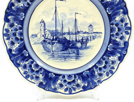 Delfts herinneringsbord Katwijk aan Zee