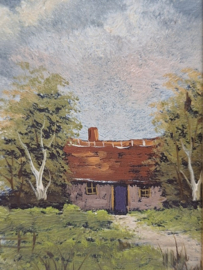 Hollands tafereel van boerderij