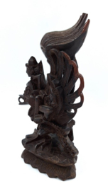 Balinees houtsnijwerk Vishnu