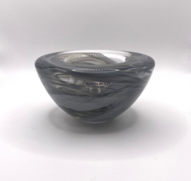 Kosta Boda - Waxinelichthouder grijs