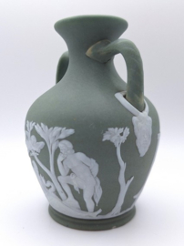 Groen Portland Wedgwood vaasje