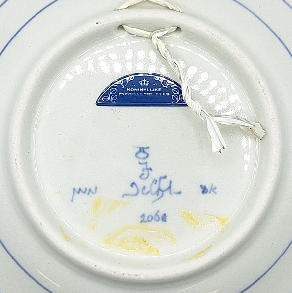 Delfts bordje 2068