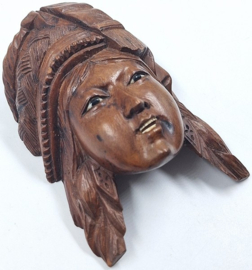 Indonesisch houten wandmasker