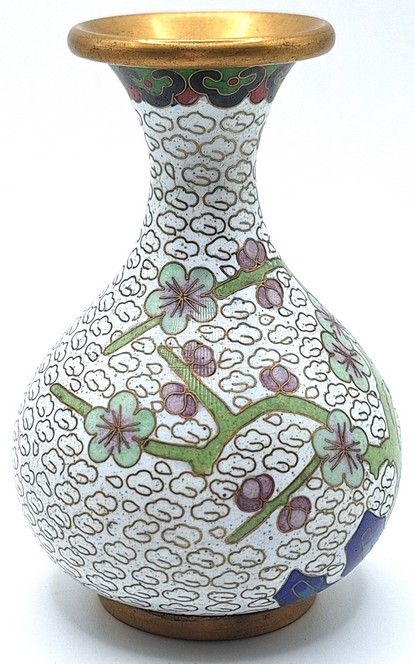 Cloisonne vaasje Bonsai