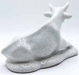 Bewerken - Witte koe craquelé