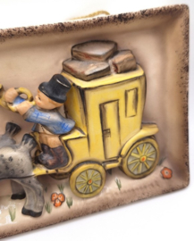 Hummel wandplaquette 'The mail is here'