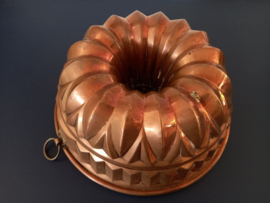 Koperen bakvorm tulband - 25,5 cm