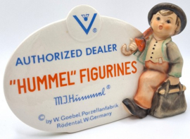 Hummel dealer bordje - plaquette