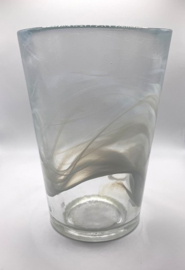 Witte vaas Kosta Boda