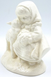 Meisje met lam door Goebel