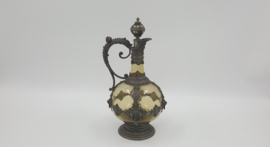 19e-eeuws glazen karaf