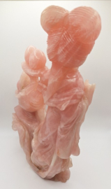Chinees rozenkwarts beeld