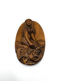 Netsuke / amulet zeemeermin