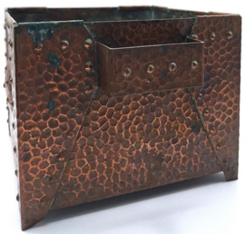 Koperen bakje arts and crafts