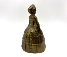 Messing tafelbel van dame