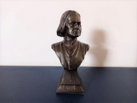 Koperen buste van Liszt