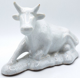 Bewerken - Witte koe craquelé