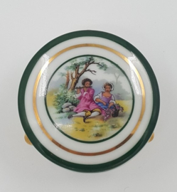 Klein dekseldoosje van Limoges