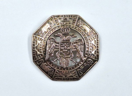 Zilveren Peruaanse broche