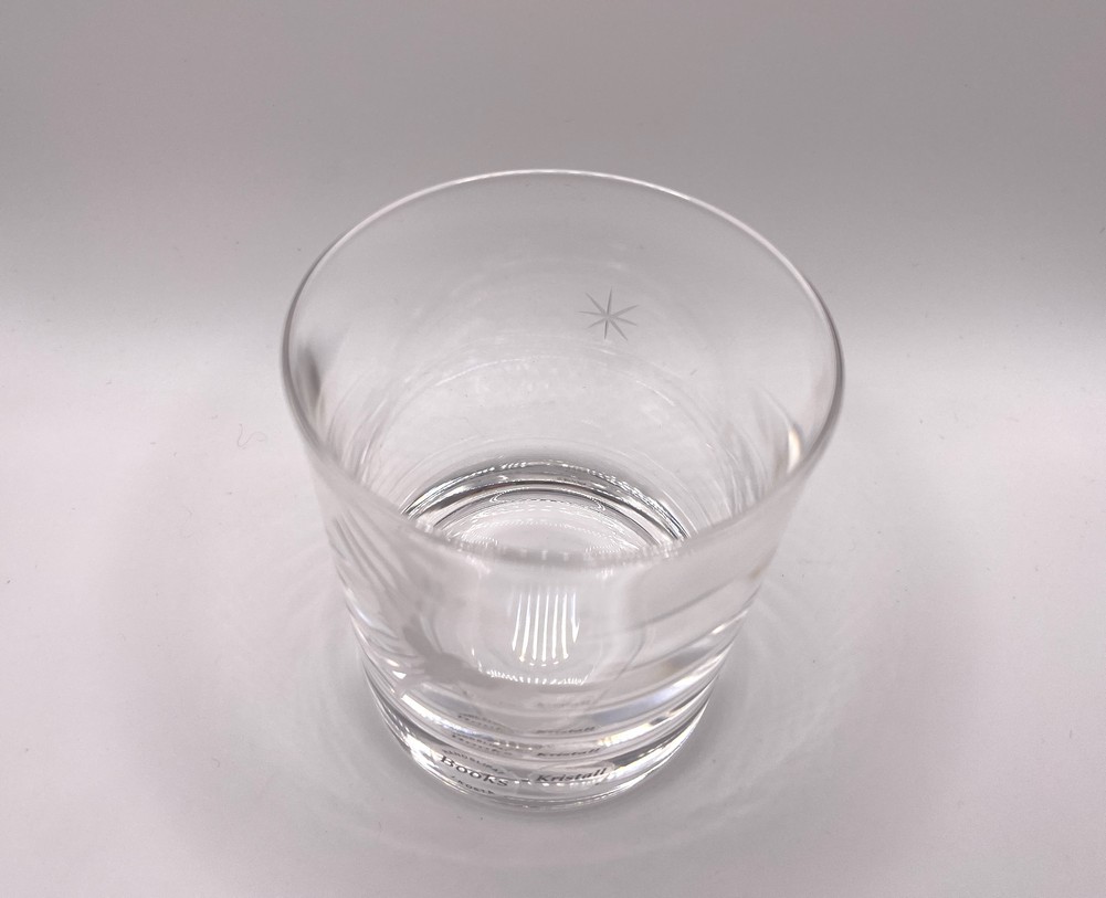 Set van 4 geëtste whiskyglazen