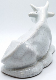 Bewerken - Witte koe craquelé