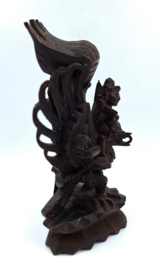 Balinees houtsnijwerk Vishnu