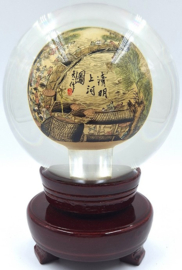 Japanse glazen bol