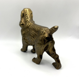 Staande messing hond