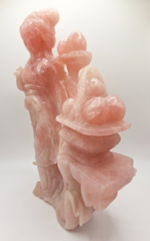 Chinees rozenkwarts beeld